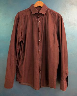 Camicia Hugo Boss uomo tessitura Monti 