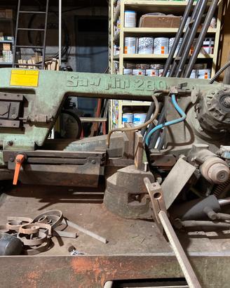 Segatrice a nastro semiautomatica Saw Mill TN 280