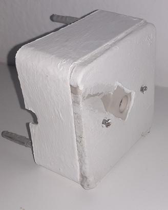 Presa TV antenna con scatola posteriore e cavo