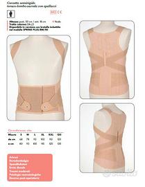 SPRING PLUS/50 | TLM Corsetto semirigido lombo-sac