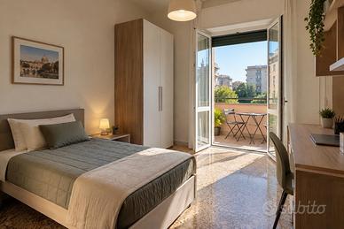 Stanza singola-Firenze Novoli-con terrazzo