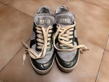 Scarpa Diadora Heritage Mi Basket Row Cut 40.5