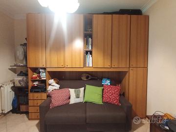 cameretta a ponte  senza il divano