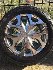 Cerchi in lega cromati 5 X 115 R 18 ET38 auto🇺🇸+🛞