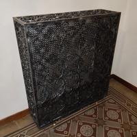 Coppia di copri-termosifoni d’epoca, stile Liberty