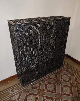 Coppia di copri-termosifoni d’epoca, stile Liberty