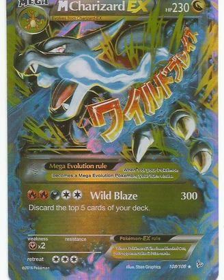 mega charizard x ex limited ediction