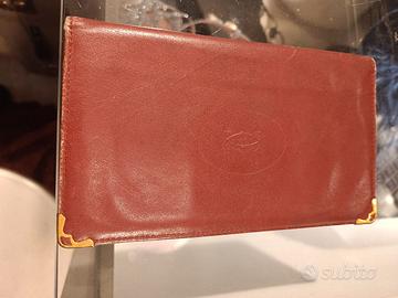 Cartier portafoglio originale 