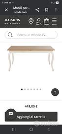 tavolo shabby