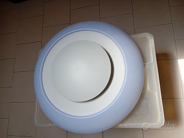 2 plafoniere con telecomando 