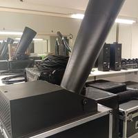 CANNONE SPARACORIANDOLI MODELLO STADIO DMX+FLYCASE