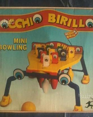 Occhio birillo mini bowling arcofalc