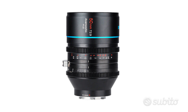 SIRUI 50mm T2.9 FF Anamorphic Cinema Lens Sony E