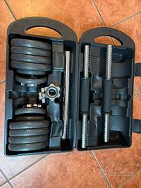 Set Manubri Regolabili Unycos 15kg - RITIRO VERONA