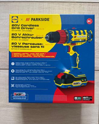 Trapano Avvitatore Lidl x Parkside Edizione Limita
