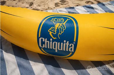 Banana gonfiabile pubblicitaria chiquita 140cm