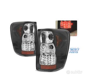 FANALI JEEP GRAND CHEROKEE 99-05 LED NERI