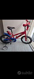 Bici bambino Spiderman 12"