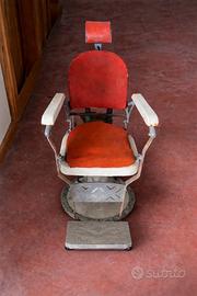 Antica poltrona barbiere PIETRANERA