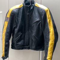 Giacca moto Dainese pelle tg50 vintage naked cafè