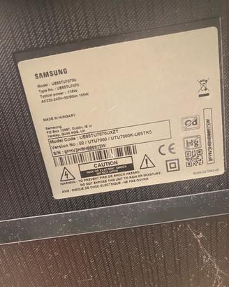 Samsung  65 pollici smart tv