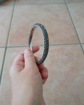bracciale rigido brillantinato