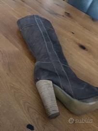 Stivali in vera pelle vintage n 37 piccolo