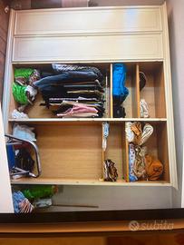 Armadio stagionale 6 ante