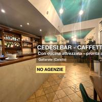 Bar-caffetteria con cucina - pronto all'uso