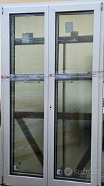 N. 2  PORTEBALCONE IN LEGNO/ALLUMINIO