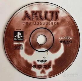 Akuji The Heartless playstation 1 solo cd