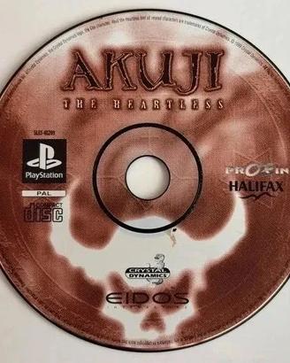 Akuji The Heartless playstation 1 solo cd