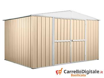 Box in lamiera di Acciaio 360x260cm 9mq beige