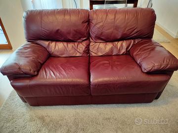 Divano in pelle 
