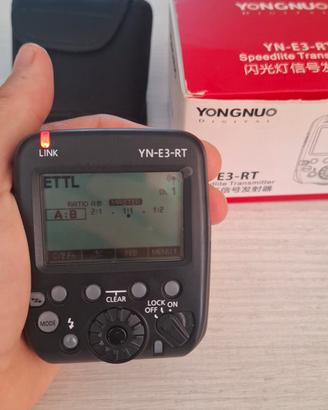 Trigger YONGNUO YN-E3-RT per Canon 
