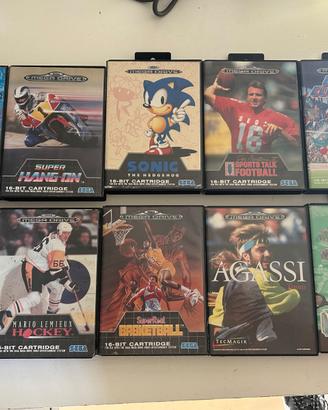 Lotto Giochi Sega Mega Drive Completi Funzionanti