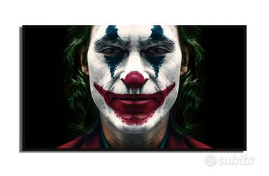 Quadro Stampa su Tela Joker 70x120 cm