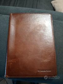 Custodia ipad in cuoio per apple