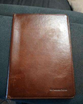 Custodia ipad in cuoio per apple