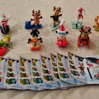 Kinder serie non completa Natale 2022 con cartine