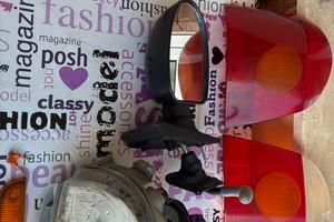 Specchietto faro e plastiche ottiche post twingo 1