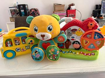 Giocattoli educativi Chicco – Lotto 3 pezzi
