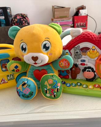 Giocattoli educativi Chicco – Lotto 3 pezzi
