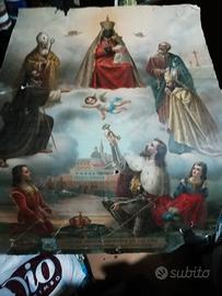 Ritratto antico vintage Madonna di Lucera 
