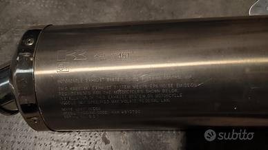 scarico originale Kawasaki z750 2003/05