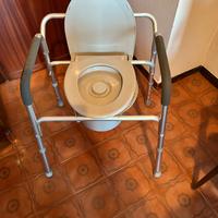 Comoda WC per anziani - mai usato