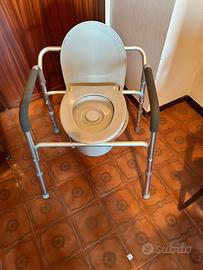 Comoda WC per anziani - mai usato