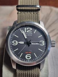 Orologio Citizen Eco-Drive militare WR100_3