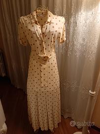 vestito lungo a pois Zara 