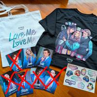 Love Me Love Me - gadget del film (ULTIMO KIT)